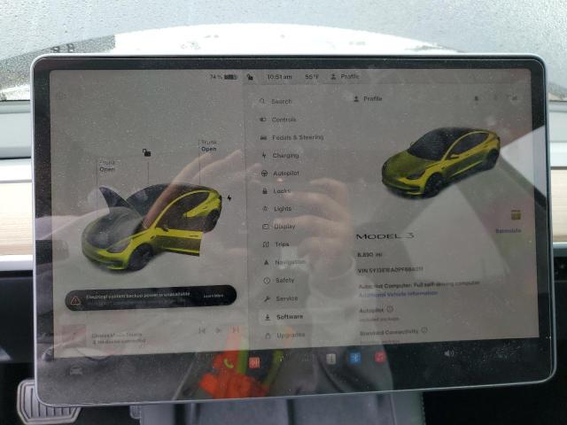5YJ3E1EA0PF664011 Tesla MODEL 3