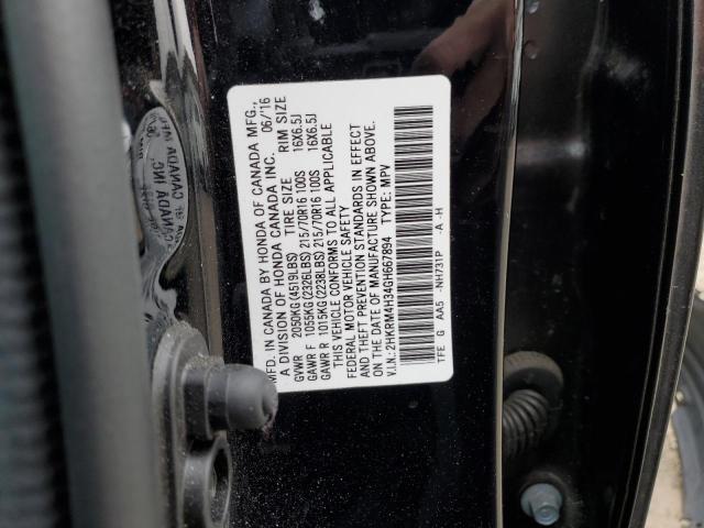 2HKRM4H34GH667894 Honda CR-V LX