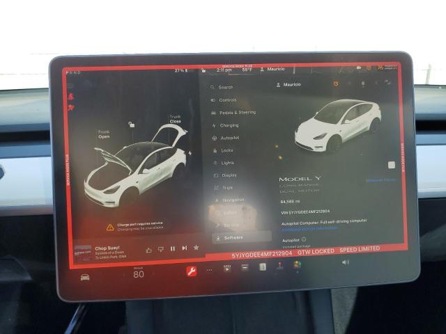 5YJYGDEE4MF212904 Tesla Model Y
