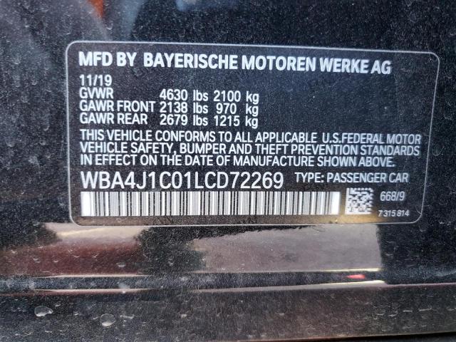 WBA4J1C01LCD72269 BMW 430i Gran Coupe
