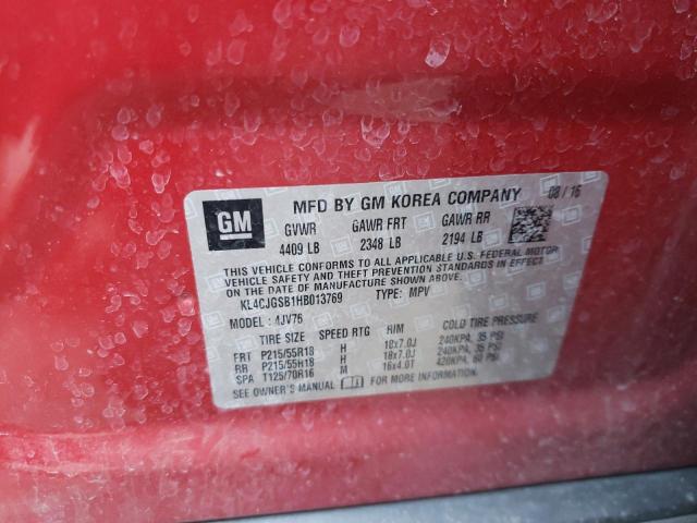 KL4CJGSB1HB013769 Buick Encore Essence