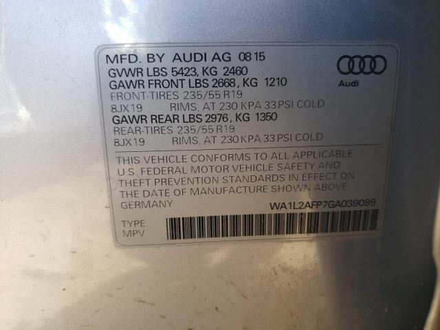 WA1L2AFP7GA039099 Audi Q5 Premium Plus