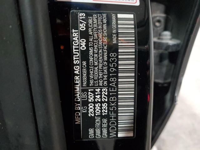 WDDHF5KB1EA819538 Mercedes-Benz E 350