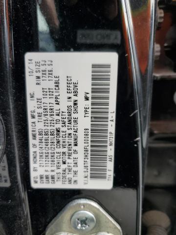5J6TF3H38FL000809 Honda ACCORD