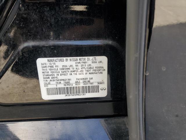 JN1BV7AR3FM421361 Infiniti Q50 BASE