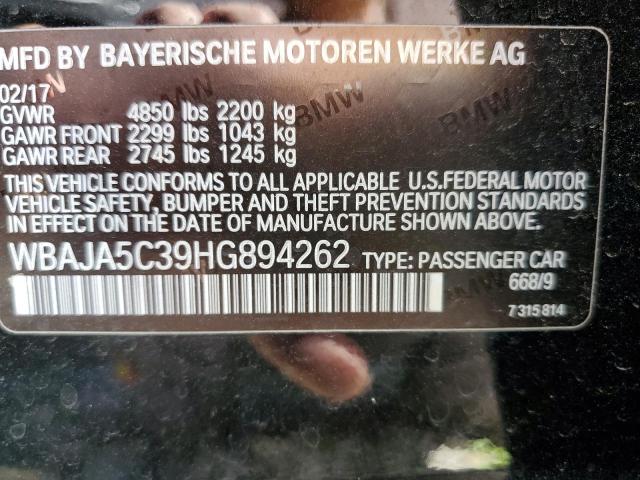 WBAJA5C39HG894262 BMW 530 I