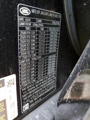 SALYB2EX5KA213305 Land Rover Range Rover Velar S