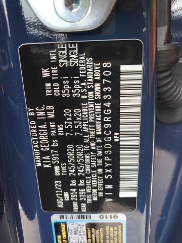 5XYP3DGC9RG433708 KIA Telluride Ex