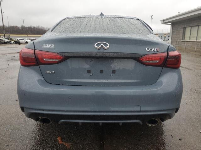 JN1FV7DR3NM390298 Infiniti Q50 Red Sport 400
