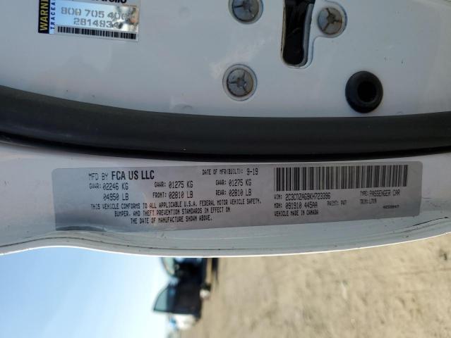 2C3CDZAG9KH723396 Dodge Challenger Sxt