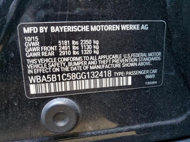 WBA5B1C58GG132418 BMW 535 I