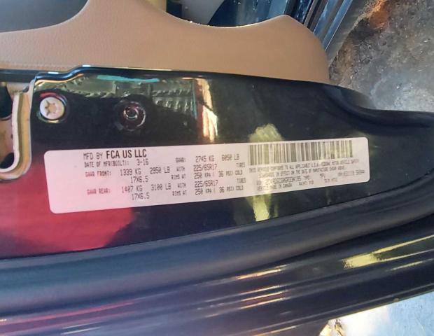 2C4RDGCG0GR334185 Dodge Grand Caravan Sxt