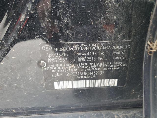 5NPE34AF9GH432137 Hyundai Sonata Sport