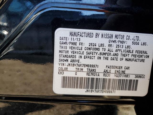 JN1BV7AR7EM699971 Infiniti Q50 BASE