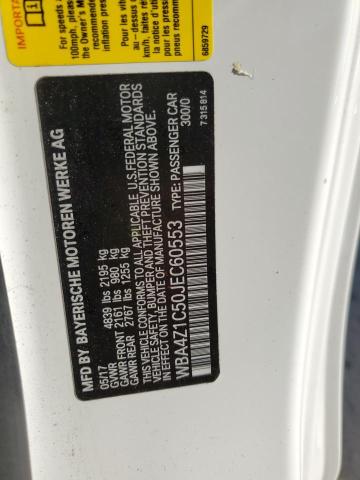 WBA4Z1C50JEC60553 BMW 430I