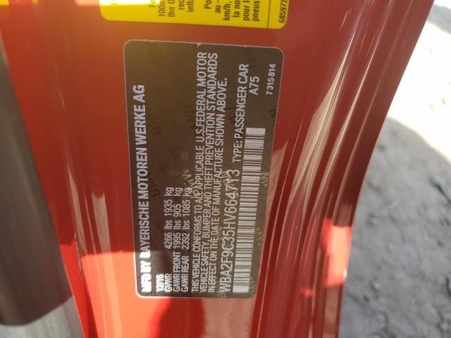 WBA2F9C35HV664713 BMW 230I