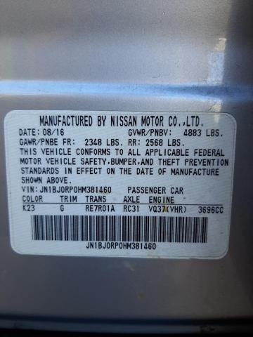 JN1BJ0RP0HM381460 Infiniti QX50