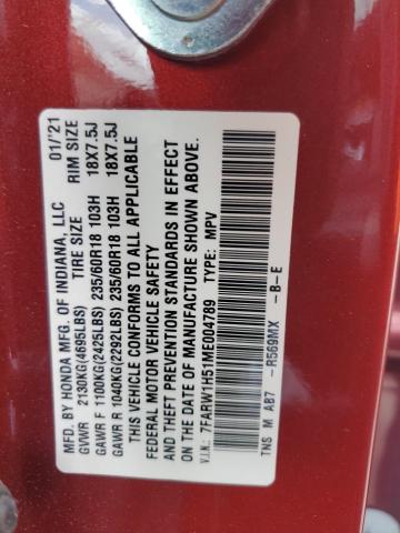 7FARW1H51ME004789 Honda CR-V EX