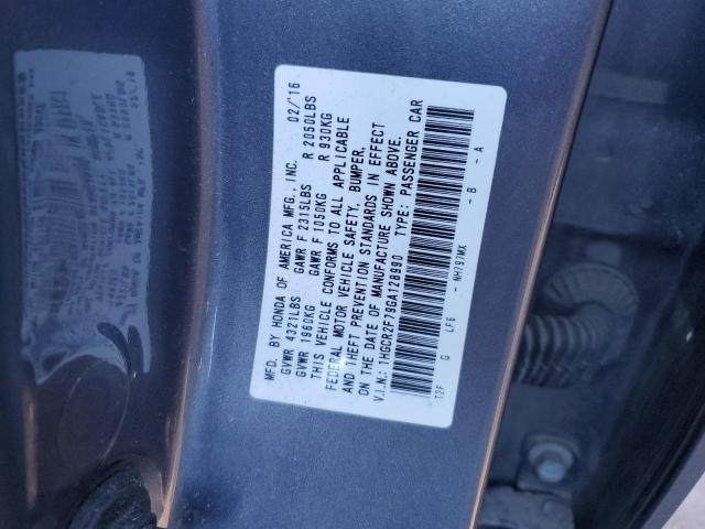 1HGCR2F79GA128990 Honda ACCORD EX