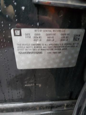 1G6AH5RX6F0102845 Cadillac ATS LUXURY
