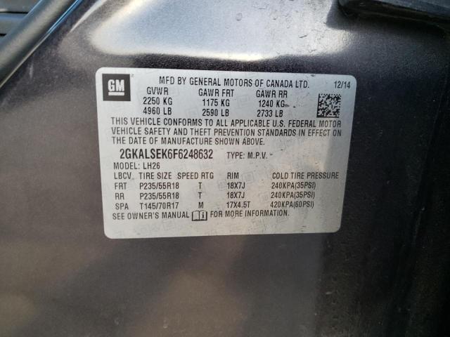 2GKALSEK6F6248632 GMC TERRAIN SL