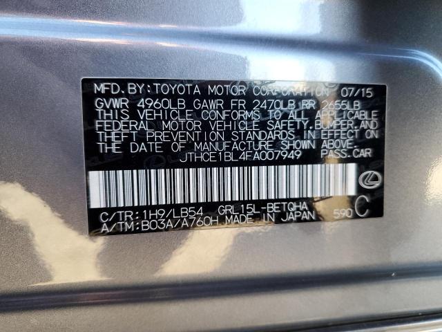 JTHCE1BL4FA007949 Lexus GS 350