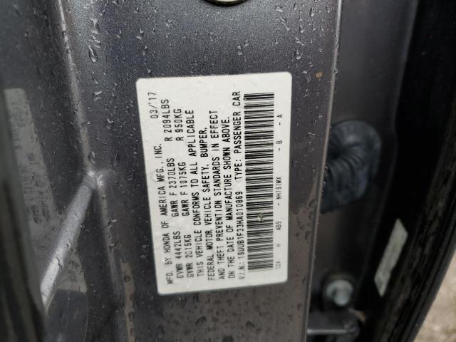 19UUB1F33HA010869 Acura TLX