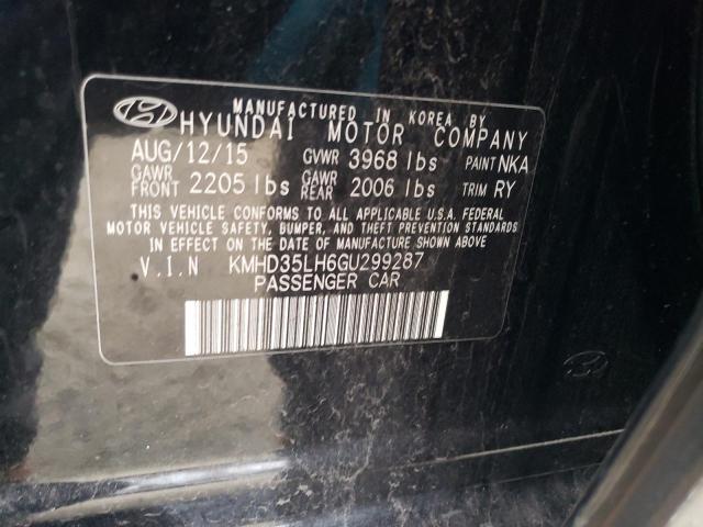 KMHD35LH6GU299287 Hyundai ELANTRA GT