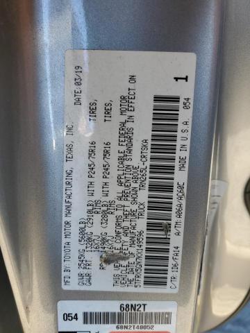 5TFRX5GN7KX149596 Toyota Tacoma Access Cab