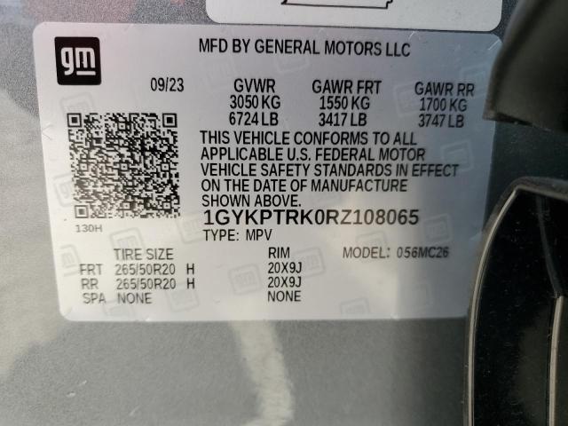 1GYKPTRK0RZ108065 Cadillac Lyriq Sport
