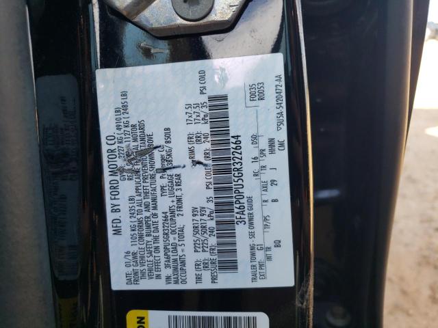 3FA6P0PU5GR322664 Ford Fusion Se Phev