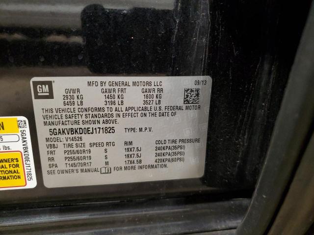 5GAKVBKD0EJ171825 Buick Enclave