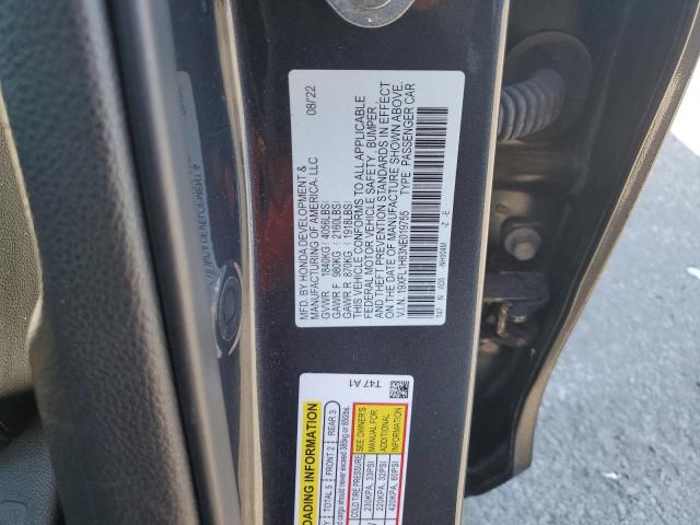 19XFL1H83NE019755 Honda Civic Sport Touring