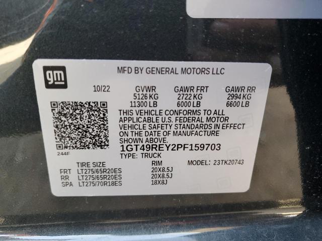 1GT49REY2PF159703 GMC Sierra K2500 Denali