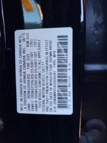 2HKRM4H5XGH690341 Honda CR-V EX