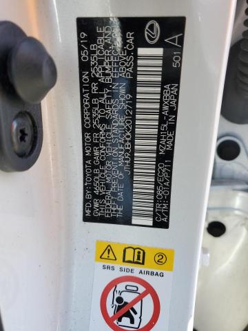 JTHU9JBH0K2012719 Lexus UX 250H