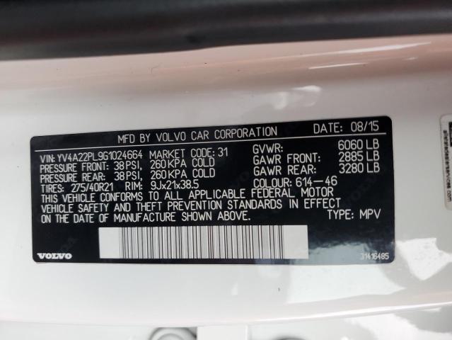 YV4A22PL9G1024664 Volvo XC90 T6