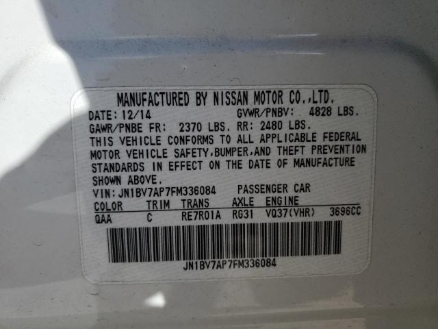 JN1BV7AP7FM336084 Infiniti Q50 BASE