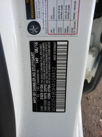 WDDZF4JB3HA104412 Mercedes-Benz E 300