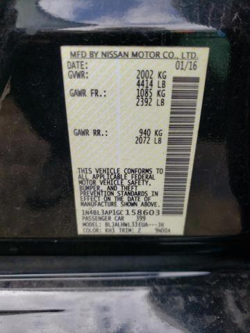1N4BL3AP1GC158603 Nissan Altima 3.5sl