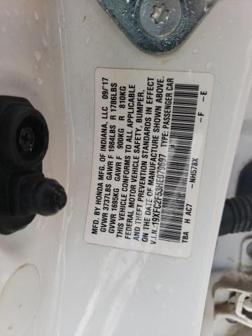 19XFC2F53HE079697 Honda Civic Lx