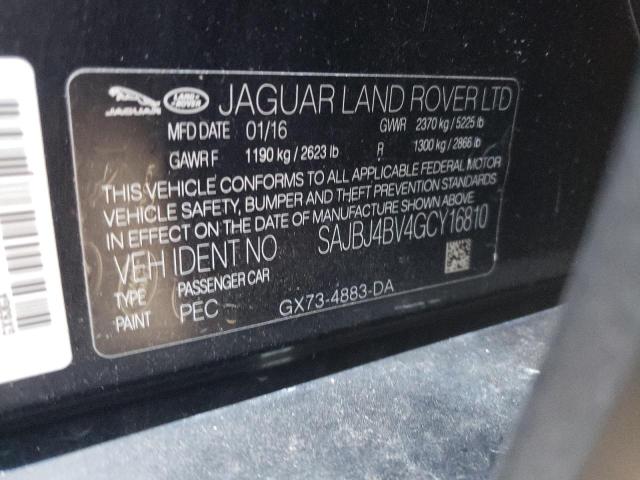 SAJBJ4BV4GCY16810 Jaguar XF PREMIUM