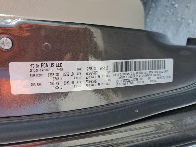 2C4RDGCG9JR207295 Dodge Grand Caravan Sxt