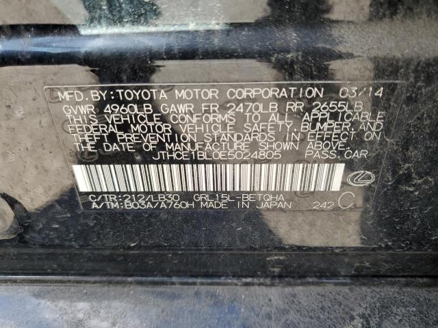 JTHCE1BL0E5024805 Lexus GS 350