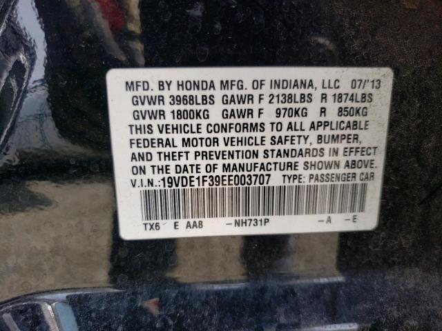 19VDE1F39EE003707 Acura ILX 20