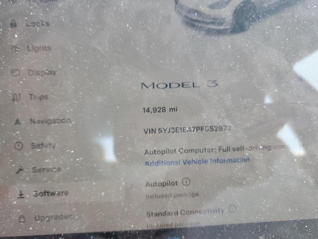 5YJ3E1EA7PF552872 Tesla MODEL 3