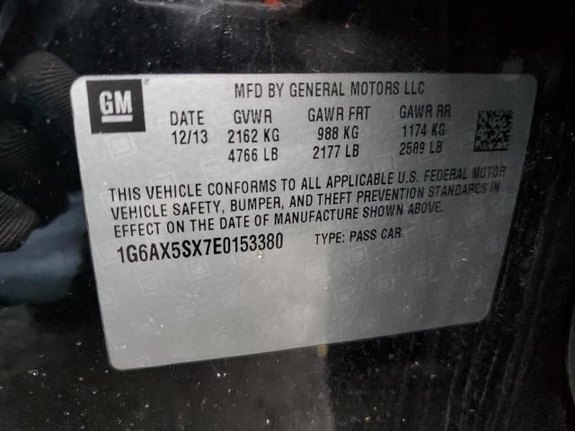 1G6AX5SX7E0153380 Cadillac Cts Luxury Collection