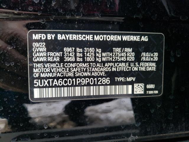 5UXTA6C01P9P01286 BMW X5 Xdrive45e