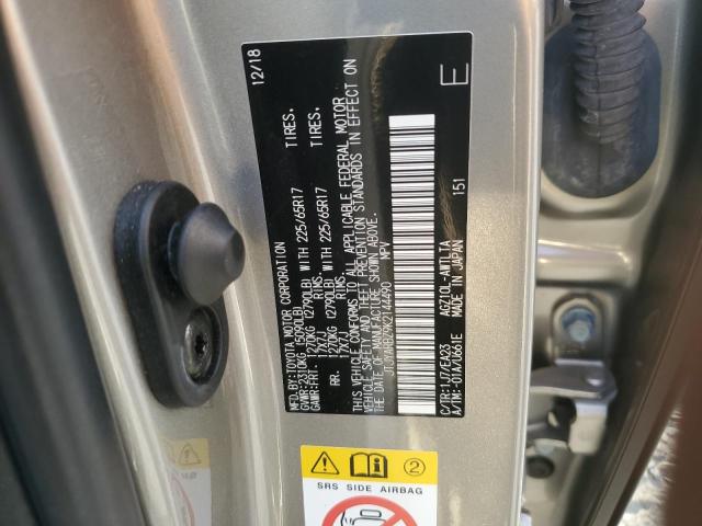 JTJYARBZ9K2144490 Lexus Nx 300 Base