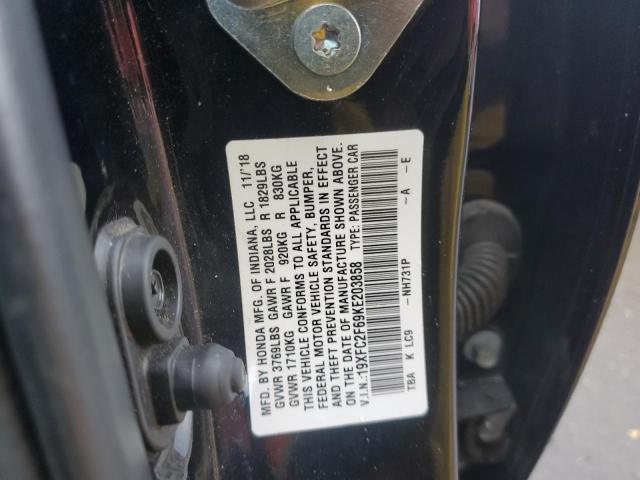 19XFC2F69KE203858 Honda Civic Lx